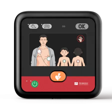 Primedic Heartsave MyPad - LCD - met feedback elektroden (verhuur)